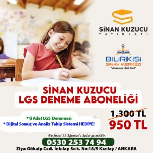 Sinan Kuzucu LGS Deneme Aboneliği